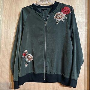 West kei bomber jacket embroidered m